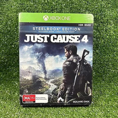 Just Cause 4 SteelBook With Game Xbox One + FREE POSTAGE • $24.99