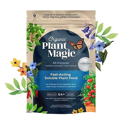 Organic Plant Magic - Truly Organic™ Fast-Acting Soluble Plant Food: All-Purp... • $79.32