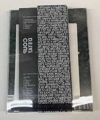 G-Dragon - Collection II: Coup D'Etat (2013 DVD) Photobook 3 DVD Negatives + • $100