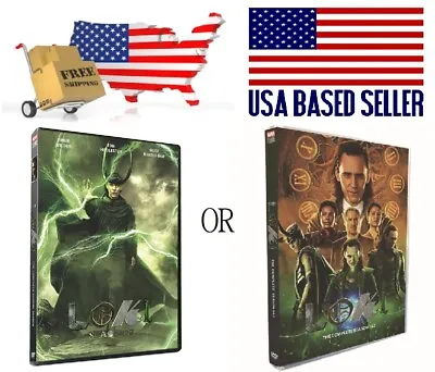 Loki: The Complete Series 1-2 Seasons (DVD) BRAND NEW • $15.99
