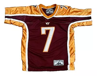 Virginia Tech — Steve & Barry’s Football Jersey — Size Youth Small (6-8) • $19.99