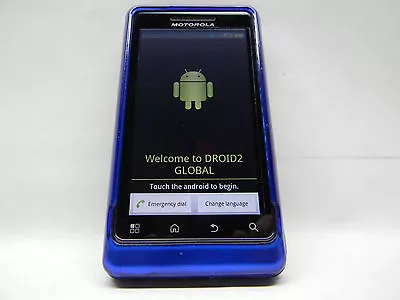 Motorola Droid 2 Global 8GB Blue Android Smartphone Verizon #620 • $100