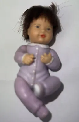 $12.99 • Buy VTG 1987 Bandai Tiny Blessings Baby Lee Ann Girl 3” Jointed Petite Doll