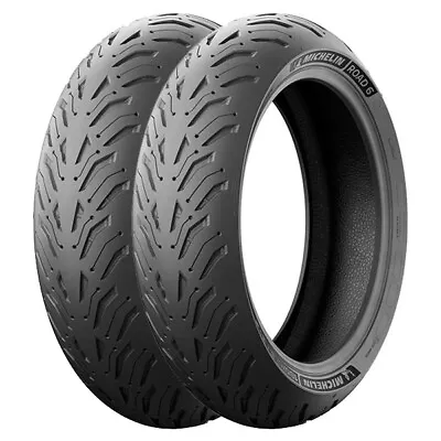 Tyre Pair Michelin 120/70-17 (58w) Road 6 Gt + 150/60-17 66w Road 6 • $511