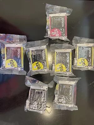 Lot Of 6 Epson 127 126 Black Magenta Yellow Printer Ink Cartridges • $24.99