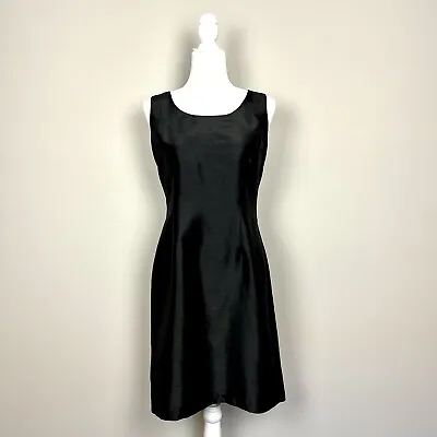 Vintage Madison Leigh Little Black A-Line Dress Size 8 • $25