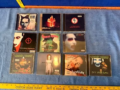 Marilyn Manson CD Lot Of 10 CD's • $74.74