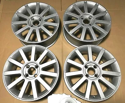 Genuine Mk6 Ford Fiesta St150 Set Of 17  Alloy Wheels X 4 With New Centre Caps • $757.77