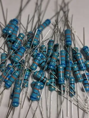 5 Ea - 1/8W 1%  Metal Film Resistors-Pick Values-FREE SHIPPING - Mr Circuit • $3.49