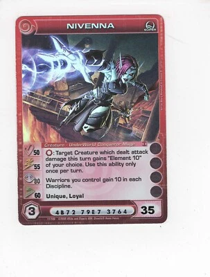 $19 • Buy Chaotic Creature Card Underworld Super Rare Nivenna Max E C