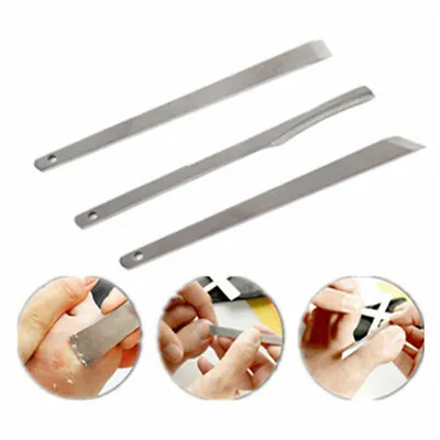 3Pcs/set Stainless Steel Nail Toe Pedicure Knife Tool For Ingrown Callus Cuticle • $3.29
