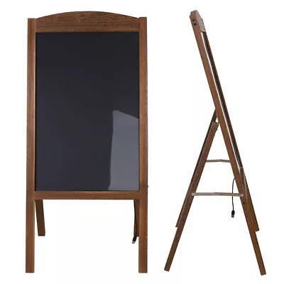 LED Writing Message Board A Frame Chalkboard Easel Floor Advertising Sign Board • $38.93