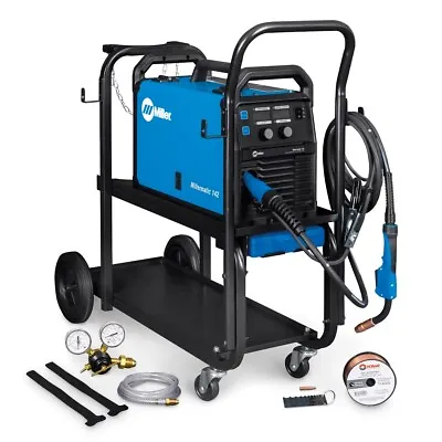 Miller Millermatic 142 MIG Welder W/Cart (951000072) • $1425