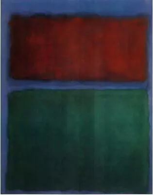 High Quality Handmade Oil Paint Reproduction Earth Green By Mark Rothko MR017 • $69