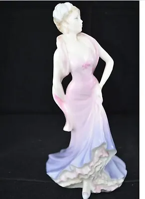 Superb Coalport Ladies Of Fashion Figurine - Happy Anniversary • £45