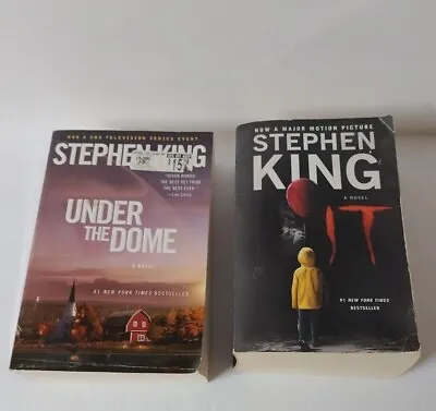 Under The Dome: A Novel Stephen King Trade Paperback 2009 - IT Paperback  • $10