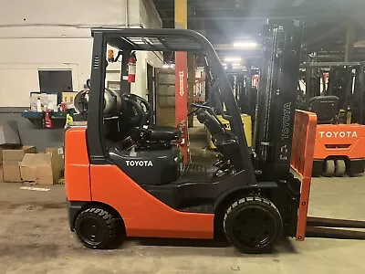 2019 Toyota 5000 LB Forklift With Side Shift And Triple Mast • $14999