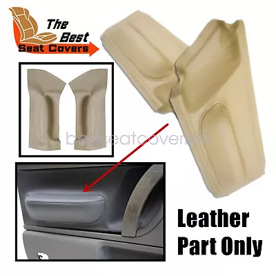 Door Panel Insert Cards Leather For Volkswagen Beetle 1998-2010 Beige 2Pcs • $13.59