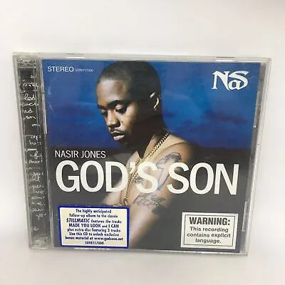 Nas GOD'S SON Special Edition (2 Disc) CD Hip-Hop Album AC Free Postage • £22.84