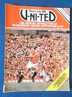 Manchester United There's Only One U-NI-TED Volume 11 Christmas 1979 Newsletter • £4.99