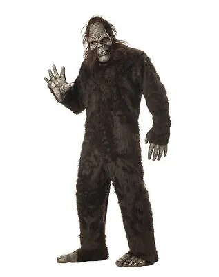 C302 Mens Full Big Foot Gorilla Scary Halloween Adult Fancy Dress Costume • $84