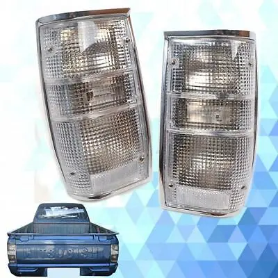 For 1986-1997 Mitsubishi L200 Mighty Max Colt Tail Light Rear Lamp Clear Lens • $50.82