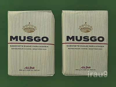 Soaps Musgo Real Cleaning And Hydration Ach Brito 2x 160g 5.6oz Portugal • $14.50