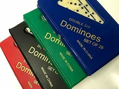 £6.95 • Buy NEW - 28 Pieces Dominoes Box Traditional Set Domino Traditional Game Kids Games