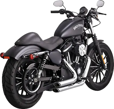 VANCE & HINES Chrome ShortShots Staggered Exhaust 2014-2022 Sportster XL 17329 • $849.99