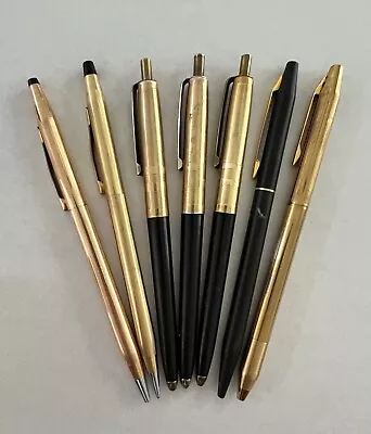 Lot Of Vintage Ink Pens & Mechanical Pencils Cross Schaeffer Chromatic • $5