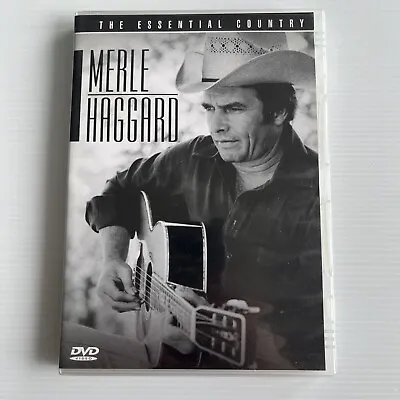 Merle Haggard Essential Country Live In Concert DVD - 25 Tracks - ALL REGIONS • $18.39