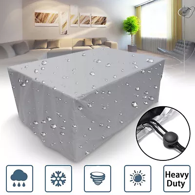 £18.02 • Buy Heavy Duty Waterproof Garden Patio Furniture Cover Rattan Table Cube Set Outdoor
