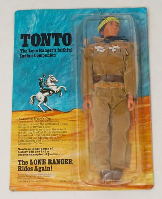 Rare Gabriel Lone Ranger Tonto  Carded • £155