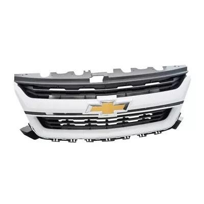 2015-2020 Chevrolet Colorado New Complete OEM Front Grille Summit White Metallic • $299.24