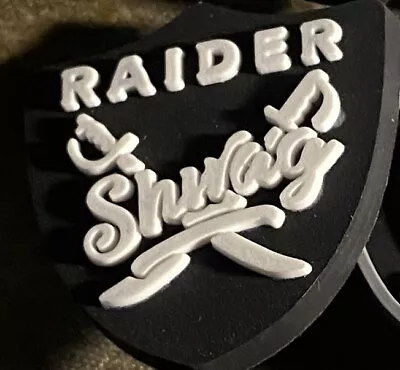 Las Vegas Raiders Silicone Shoe Charm 5 For $5 Read Description • $5