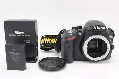 【 MINT Count: 10415 】 NIKON D3200 Black 24.2MP Digital Camera DSLR From... • $338.75