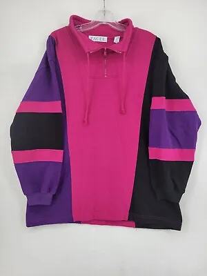 Pacer Women's  1/4 Zip Pullover Sweatshirt - Size S - Pink • $15.27