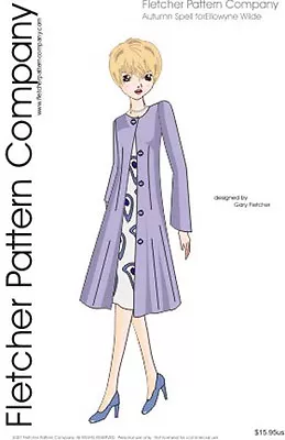 $21.54 • Buy Autumn Spell Doll Clothes Sewing Pattern Ellowyne Wilde Fletcher  Tonner