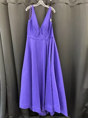 NEW Mac Duggal 67227 Royal Purple Size 16W Formal Prom Pageant Gala Dress • $129