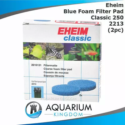 2616131 Eheim Blue Foam Filter Pad 2 Pack Classic 250 2213 Canister Sponge Media • $31.90