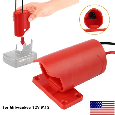 $10.98 • Buy Power Connector DIY Battery Adapter For Milwaukee M12 12V Dock Robotic 14 Gauge