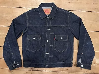 Levi's Vintage Clothing 507 XX Type II Selvedge Denim Jacket - Rigid 42 Made USA • £250