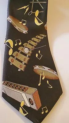 DJ Music Xylophone Symbols Tie • $12