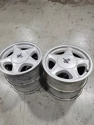 87-93 Mustang GT OEM Pony Wheels Set Of 4 Missing One Center Cap • $184.99