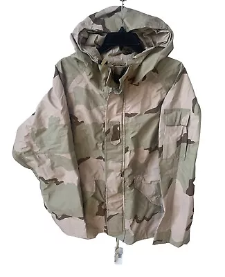 US Military Gen 1 ECWCS Goretex Cold Weather Parka Coat Desert DCU Sz Medium Reg • $165.75