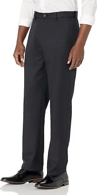 Amazon Essentials Men's Classic-Fit Expandable-Waist Flat-Front Dress Pant NEW • $9.95