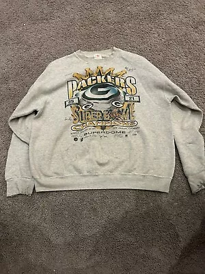 Green Bay Packers Sweatshirt XXXI Vintage Used Condition. Holes See Photos • $21