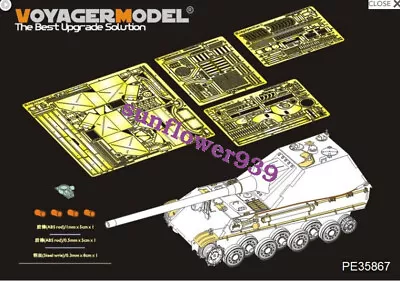 Voyager PE35867 1/35 German Jagdpanther II Tank Destroyer For AMUSING 35A011 • $20.26