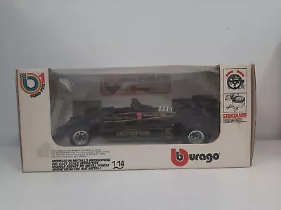 Burago Grand-Prix 1 Black Lotus JPS MK4 1/14 Die-Cast Metal Model Car • $149.99