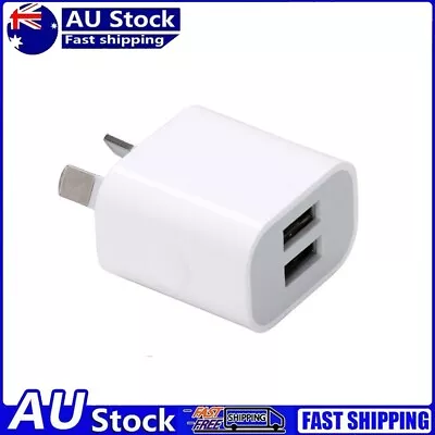 2A-Dual USB Charger Double-USB 5V USB Power Adapter AU Plug For Phone AC100-240V • $23.49